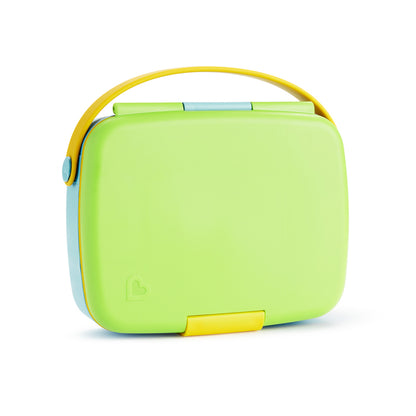 Munchkin Lancheira Bento com Talheres Verde