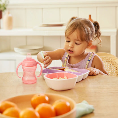 Munchkin Copo Mighty Grip Rosa e Verde 10oz Pacote com 3