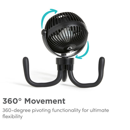 Munchkin Ventilador com luz LED para carrinho de bebê