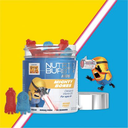 Nutriburst Minions Mighty Bones anos 60
