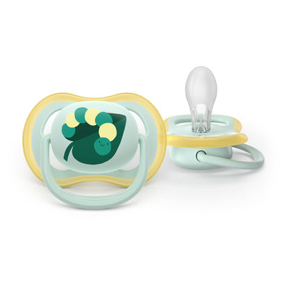 Philips Avent Chupeta Ultra Air Azul 0-6 meses (Pacote com 2)