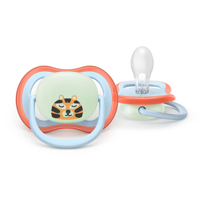 Philips Avent Chupeta Ultra Air Nighttime para menino de 0 a 6 meses (pacote com 2)