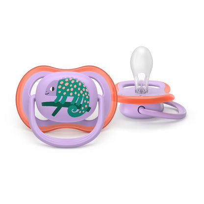 Philips Avent Chupeta Ultra Air Rosa para crianças a partir de 18 meses (pacote com 2)