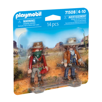 Playmobil Duopack Bandido y Sheriff
