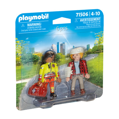 Playmobil 71506 Médico com pessoa ferida Duopack