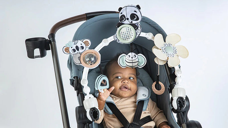 Tiny Love Arco para Carrinho de Bebê Preto e Branco