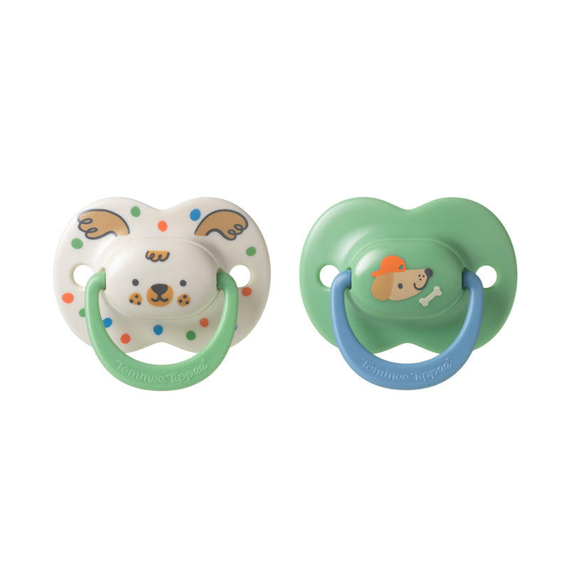 Tommee Tippee Chupeta Ultimate Fit para menino (18-36 meses) - Pacote com 2 unidades