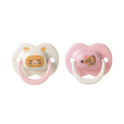 Tommee Tippee Chupeta Ultimate Fit para meninas de 18 a 36 meses (pacote com 2)