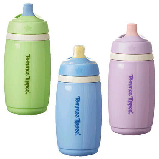 Tommee Tippee Garrafa Anti Vazamento Insulated Sportee 266ml 12m+ ( 1 unidade, cores variadas )