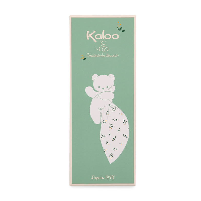 Kaloo Carre Douceur Doudou Coelho Branco Delicado 17cm