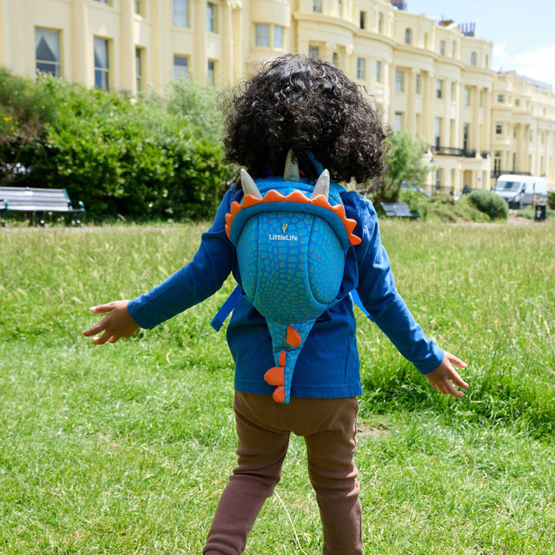 LittleLife Mochila infantil com estampa de tricerátopo.