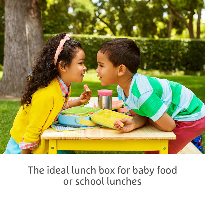Munchkin Lancheira Bento com Talheres Verde