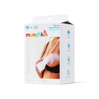 Munchkin Bomba tira-leite manual de silicone
