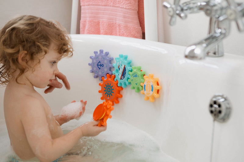 Nuby Bath Cogs Ventosas fortes