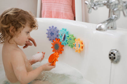 Nuby Bath Cogs Ventosas fortes