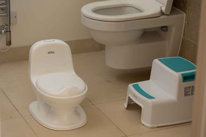 Nuby Vaso sanitário com som realista de descarga
