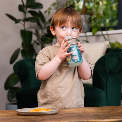 Vital Baby Hydrate com Canudo de Treinamento que Brilha no Escuro - Cor Bosque Brilhante - 350ml