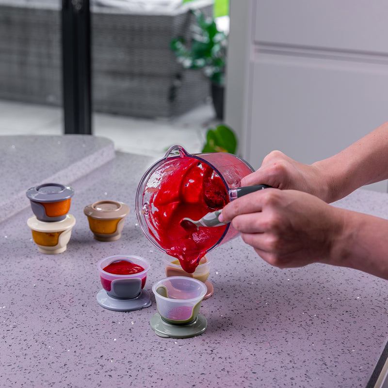 Vital Baby Nourish Store & Wean™ Potes 60ml Pacote com 6