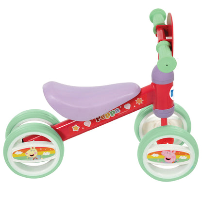 Deluxe Carrinho de Brinquedo Infantil Peppa Pig Bobble Ride-On - Veículo Licenciado no Reino Unido 2026 - Presente