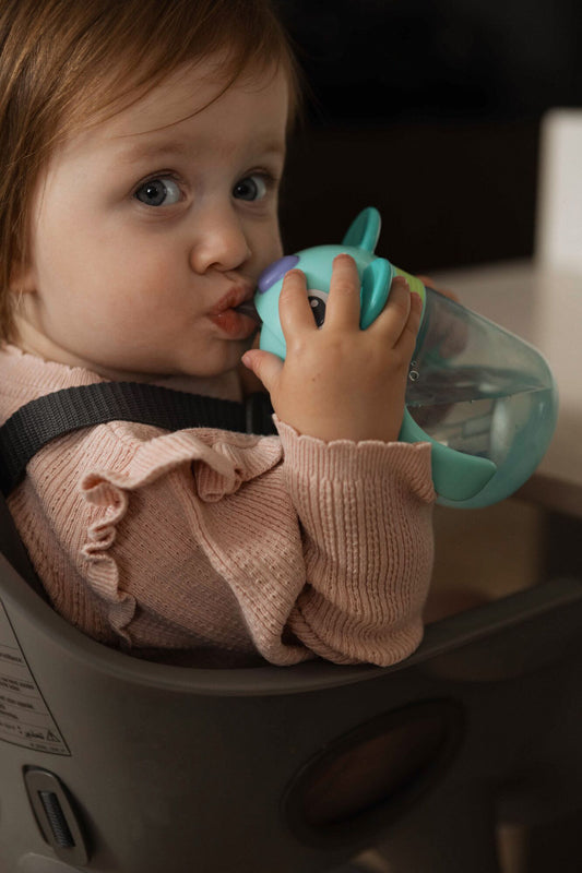 Nuby Copo com Personagens ninguém tem tempo para derramamentos de crianças pequenas