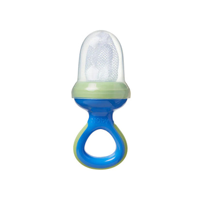 Nuby Alimentador de frutas Baby Nibbler, seguro para introdução alimentar e mordedor.