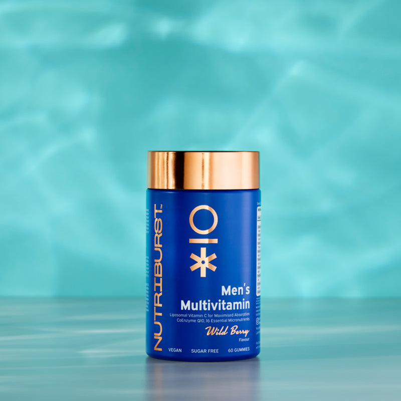 Multivitamínico masculino Nutriburst anos 60