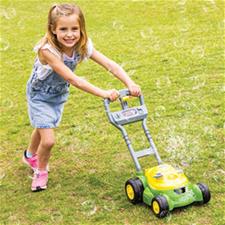 Cortador de grama Tomy John Deere Bubble com garrafa de 4 onças