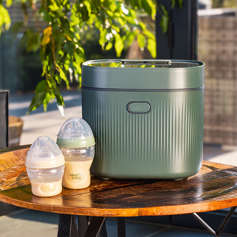 Vital Baby Esterilizador e secador UV Nurture Advanced Pro, verde-oliva