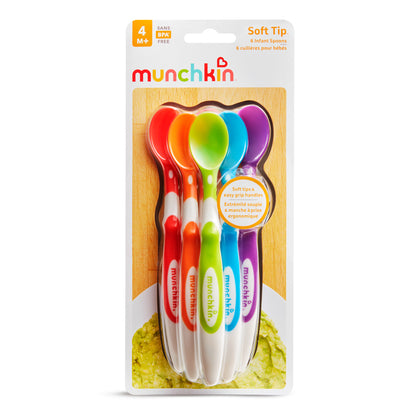 Cucharas Infantiles Punta Blanda Munchkin 6Pk