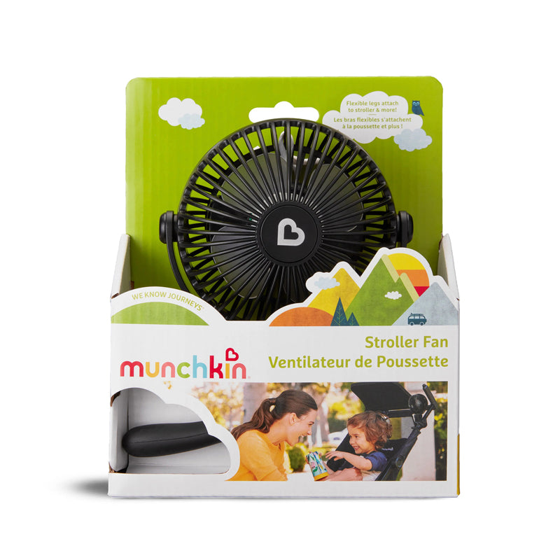 Munchkin Ventilador com luz LED para carrinho de bebê