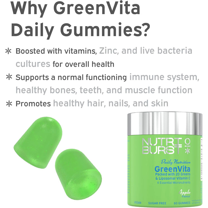 Nutriburst Greenvita 60s