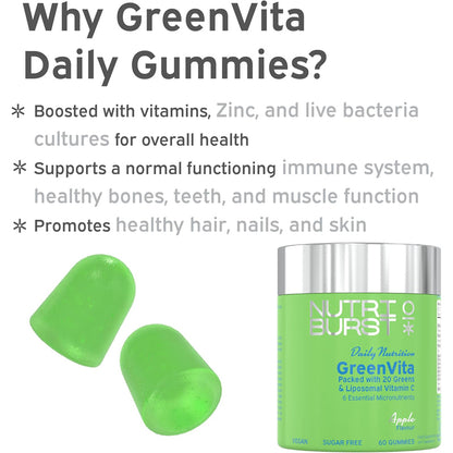 Nutriburst Greenvita 60s