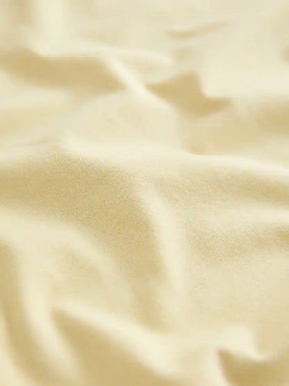 |Boy| Camiseta Amarela Lisa De Manga Curta (3 meses a 7 anos)