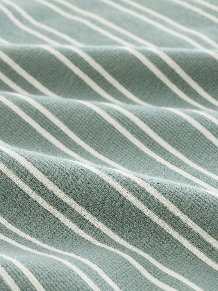 |Boy| Conjunto De 3 Pijamas Curtos Listrados Em Azul, Branco e Cinza (12 meses a 12 anos)