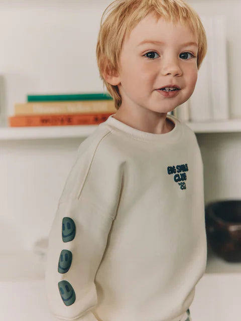 |Boy| Conjunto De Blusa De Manga Longa e Calça, Nas Cores Branco e Verde (3 meses a 7 anos)