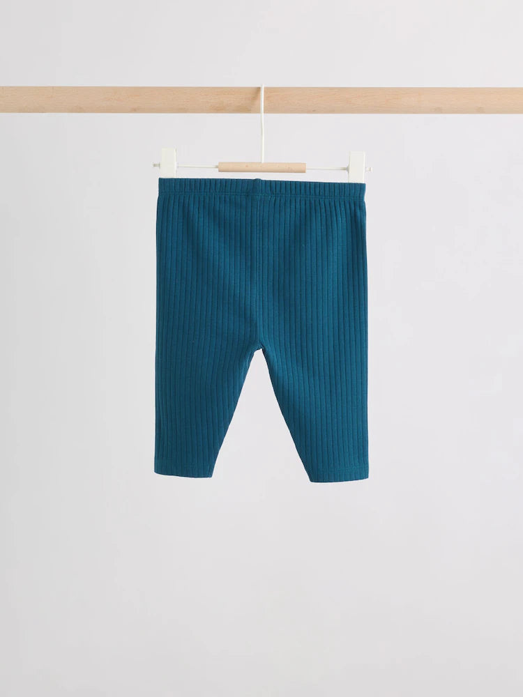|BabyBoy| Conjunto De Bebé Com Blusa e Legging – Estampado Espacial (Neutro/Azul) (0 meses a 2 anos)