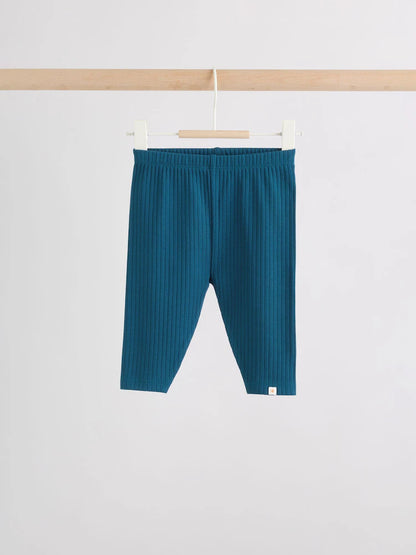 |BabyBoy| Conjunto De Bebé Com Blusa e Legging – Estampado Espacial (Neutro/Azul) (0 meses a 2 anos)