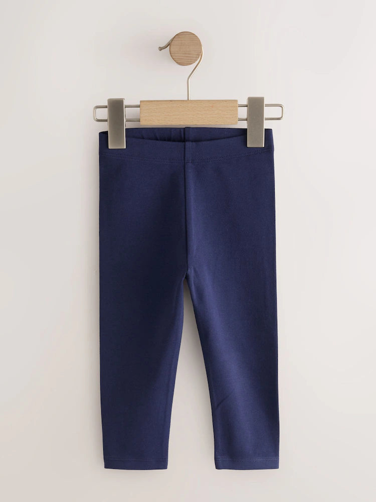 |Girl| Kit com 7 Leggings Rosa Neutro (3 meses a 7 anos)