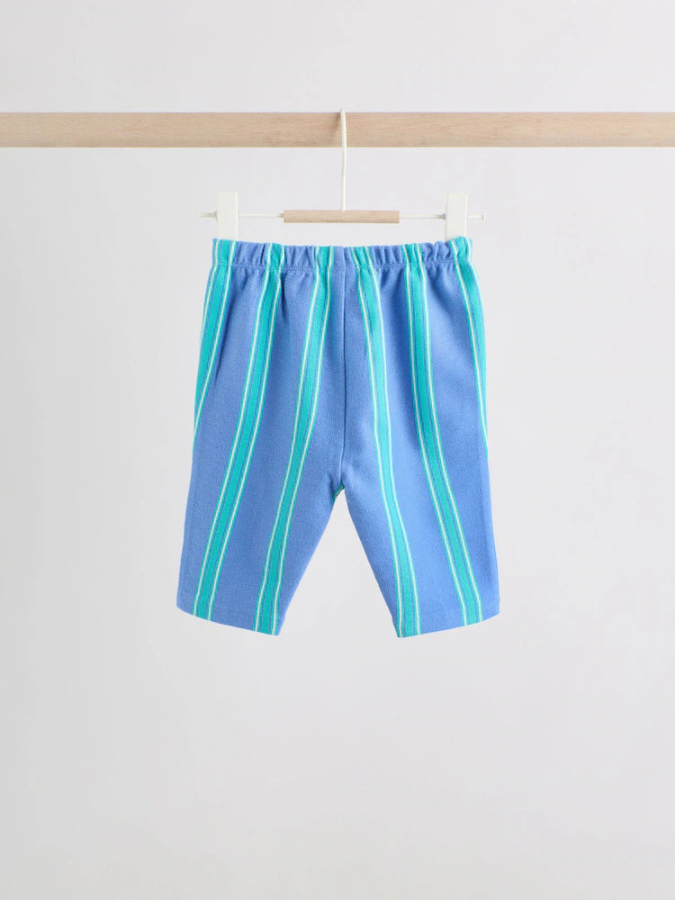 |BabyBoy| Conjunto Infantil Seminal X Car Pintos Top e Calça De Moletom Azul/Verde (0 meses a 2 anos)