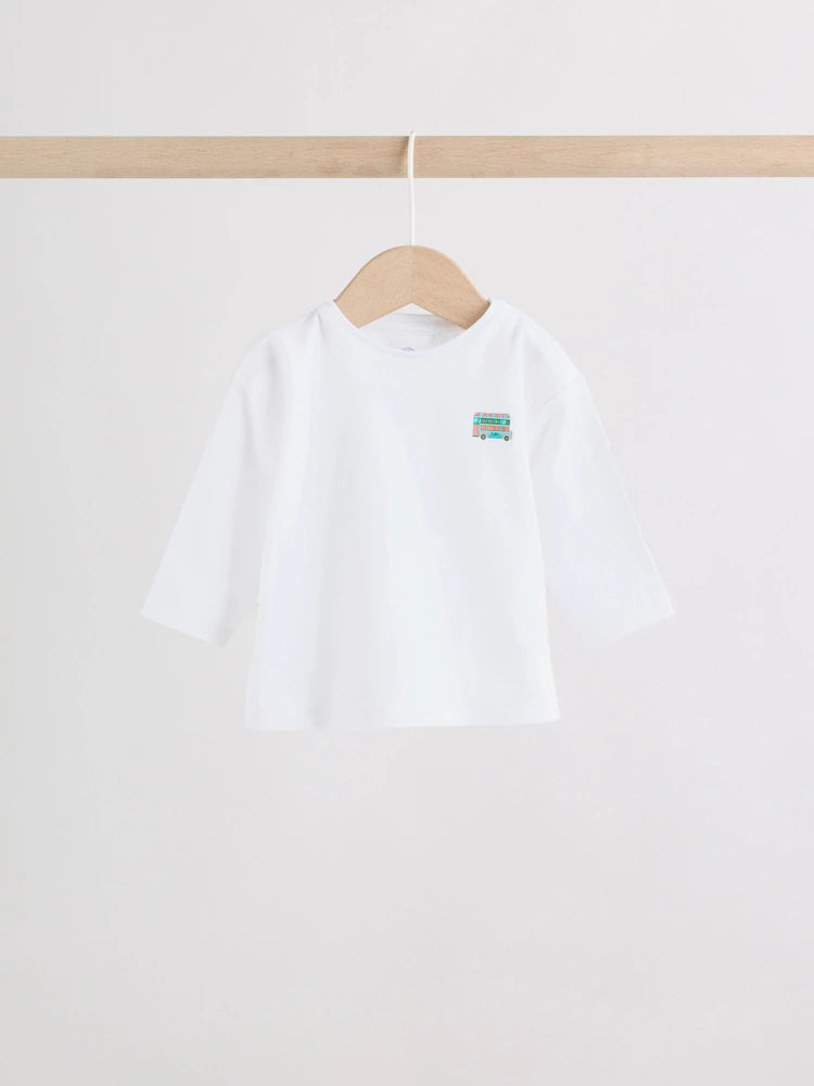 |BabyBoy| Conjunto Infantil Seminal X Car Pintos Top e Calça De Moletom Azul/Verde (0 meses a 2 anos)