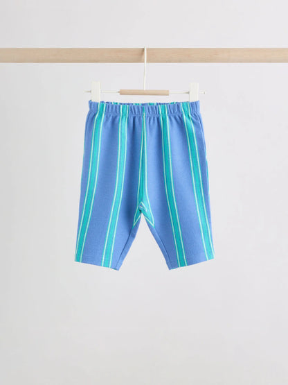 |BabyBoy| Conjunto Infantil Seminal X Car Pintos Top e Calça De Moletom Azul/Verde (0 meses a 2 anos)