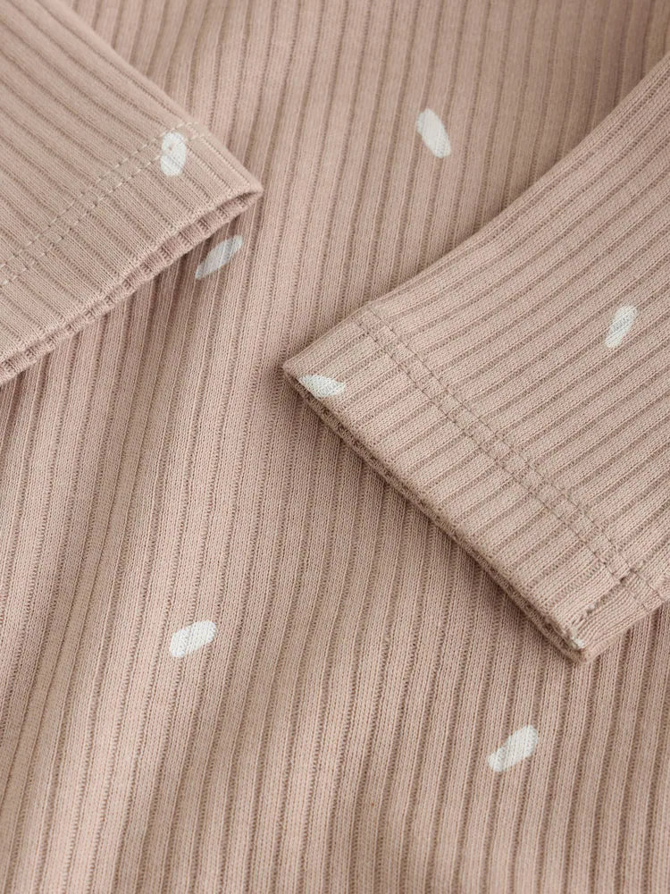 |BabyBoy| Kit com 3 Bodies de Manga Longa Neutral Milk Club para Bebês