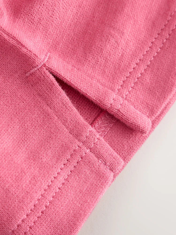 |Girl| Conjunto de Blusa de Manga Longa e Legging Pink Apple (3 meses a 7 anos)