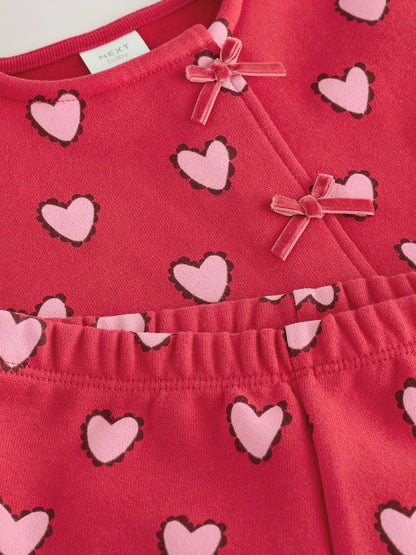 |BabyGirl| Conjunto De 2 Peças Para Bebê: Blusão De Moletom e Calça Jogger (0 meses a 2 anos)