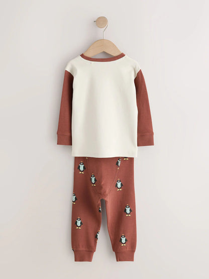 |Boy| Kit com 3 Pijamas Oversized com Estampa de Animais (Azul/Verde) – (9 meses a 10 anos)