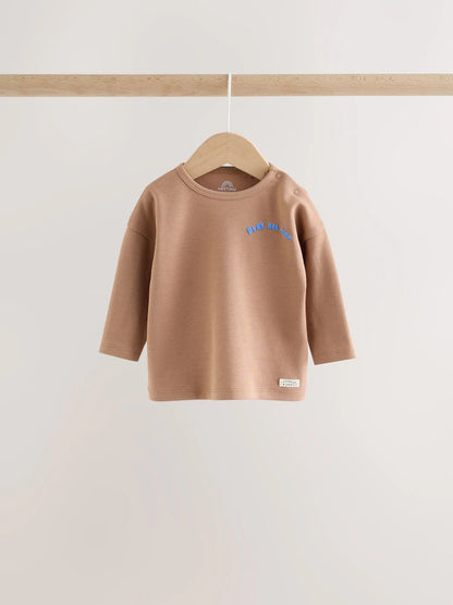 |BabyBoy| Conjunto De 6 Peças Com Estampa De Cachorro Azul: Blusa e Legging wide leg para bebês (0 meses a 2 anos)