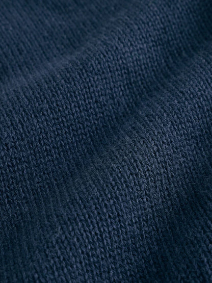 |BabyBoy| Conjunto De Tricô Para Bebê: Blusão Azul-Marinho Com Estampa De Urso e Legging (0 meses a 2 anos)