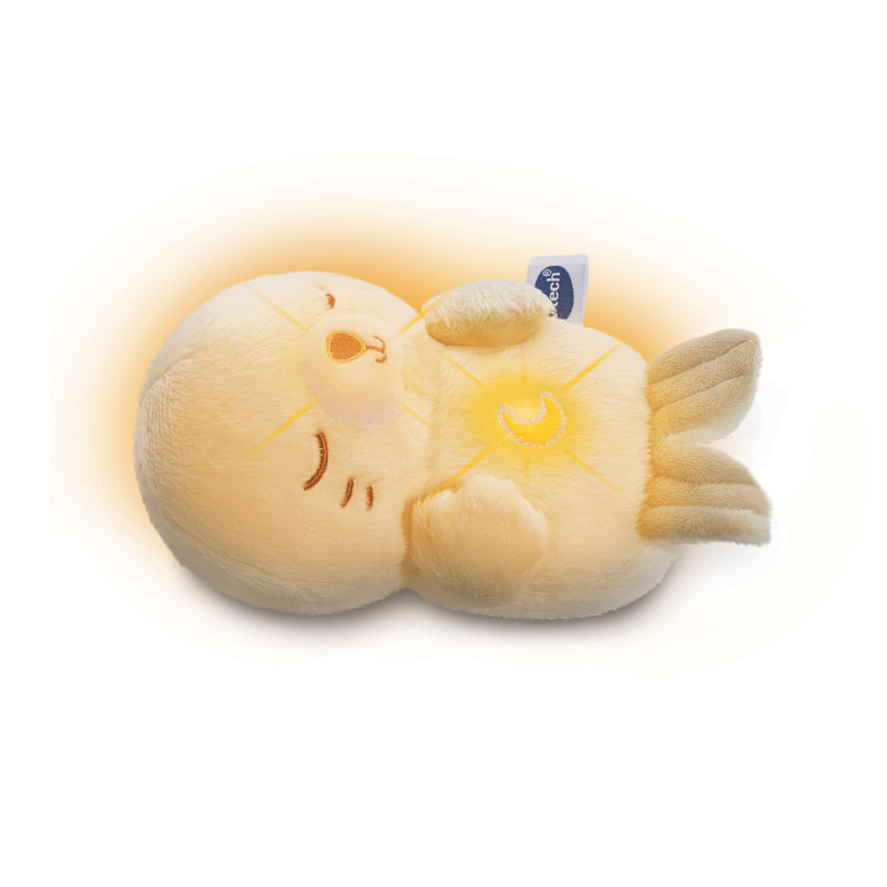 VTech Lontra Calming Lights – Pelúcia Relaxante com Luz Suave, Música e Sons Relaxantes para Dormir