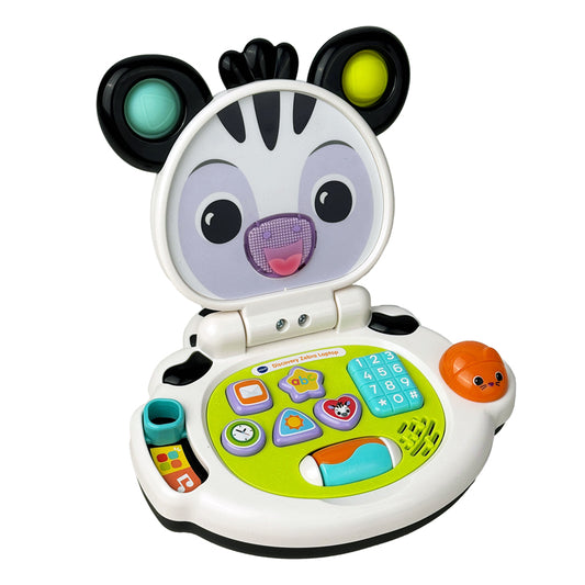 VTech Botões de formato colorido para laptop Discovery Zebra Silicone para clima