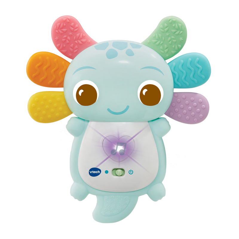 VTech Mordedor musical Rainbow Colours Axolotl Azul